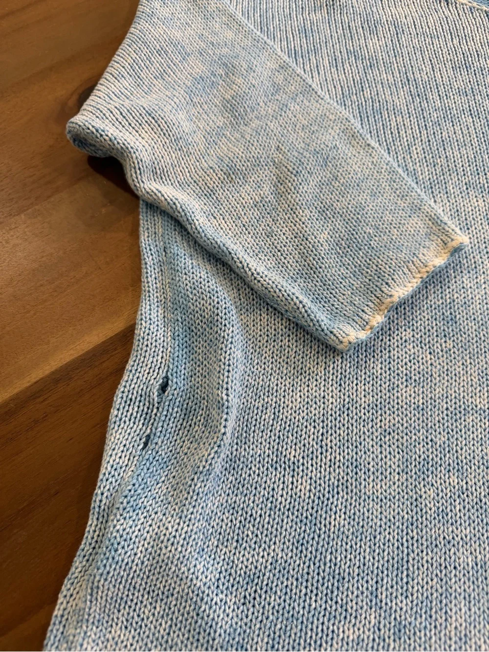 Tommy Bahama Cotton/Linen Lightweight Knit Sweater - Picture 3 of 10